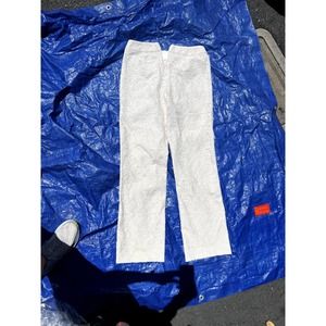 Martina Liana white lace pants size us 12